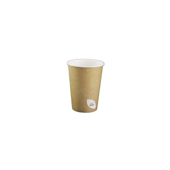 Papierový pohár s PLA na polievku/omáčku hnedý 950 ml 50 ks