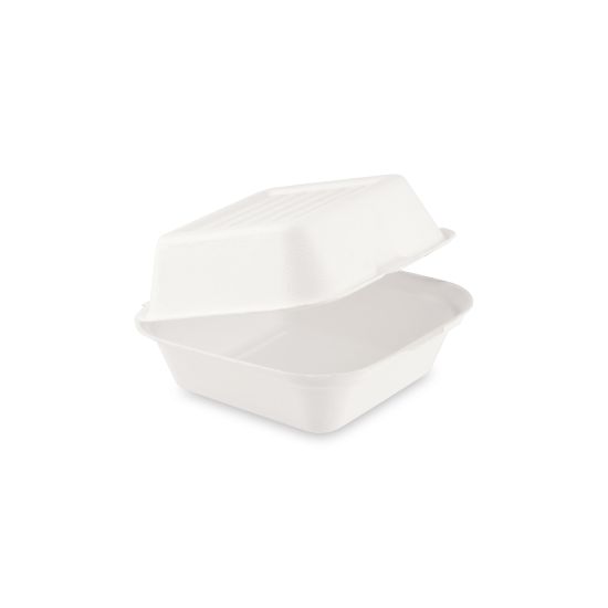 Burger box (cukrová třtina) 152 x 150 x 78 mm [50 ks]