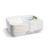Menu box (cukrová třtina) nedělený 250 x 162 x 63 mm 1100ml [50 ks]