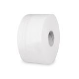 Toaletní papír Jumbo 280 2vrstvá lepená celulóza bílá, návin 250m, 6ks