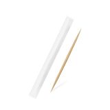 Párátko (dřevěné FSC 100%) Ø2 x 65 mm jednotlivě balené v papíru [1000 ks]