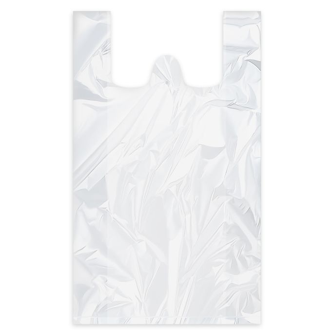 Taška (HDPE) extra-silná bílá 24+11 x 46 cm `6kg` [100 ks]