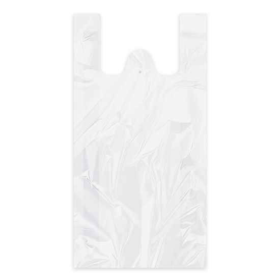 Taška (HDPE) extra-silná červená 30+20 x 60 cm `15kg` [100 ks]