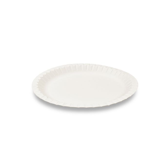 Papírový talíř bílý Ø23cm [100 ks]