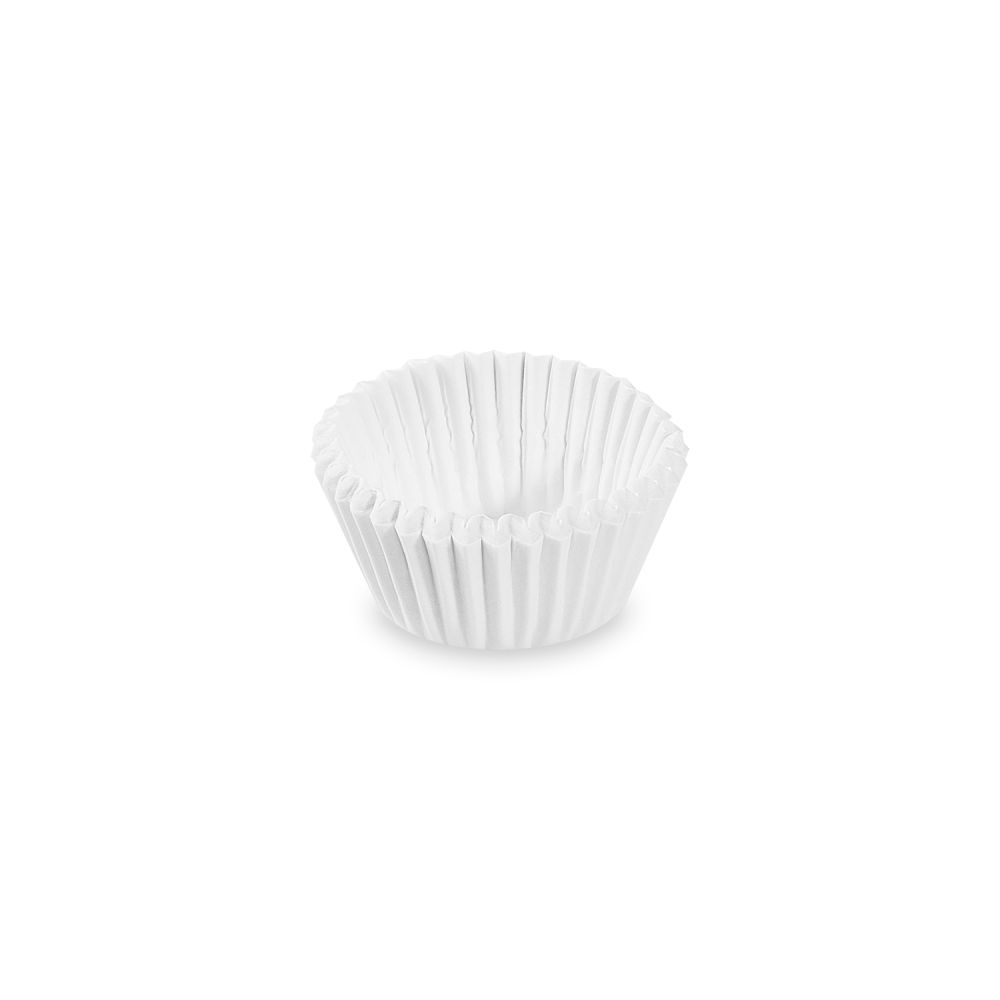 Cukrářský košíček (PAP) bílý Ø24 x 18 mm [1000 ks]
