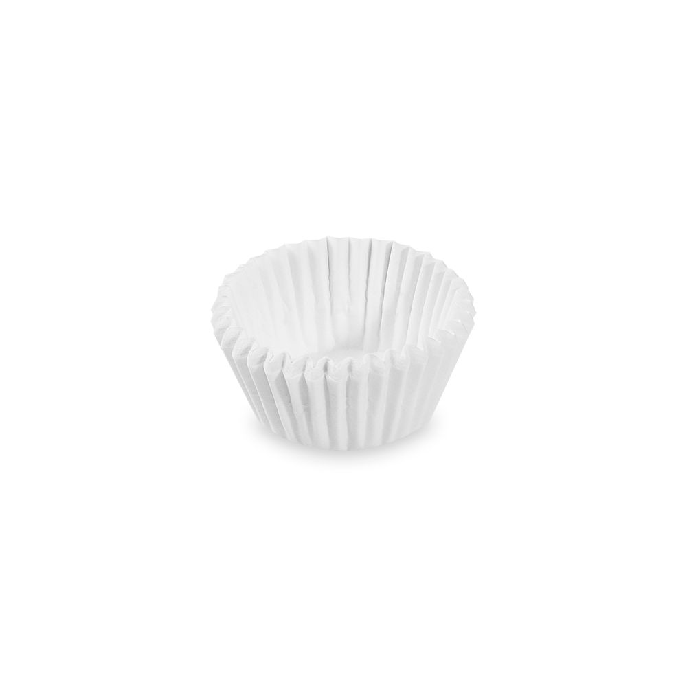 Cukrářský košíček (PAP) bílý Ø26 x 16 mm [1000 ks]