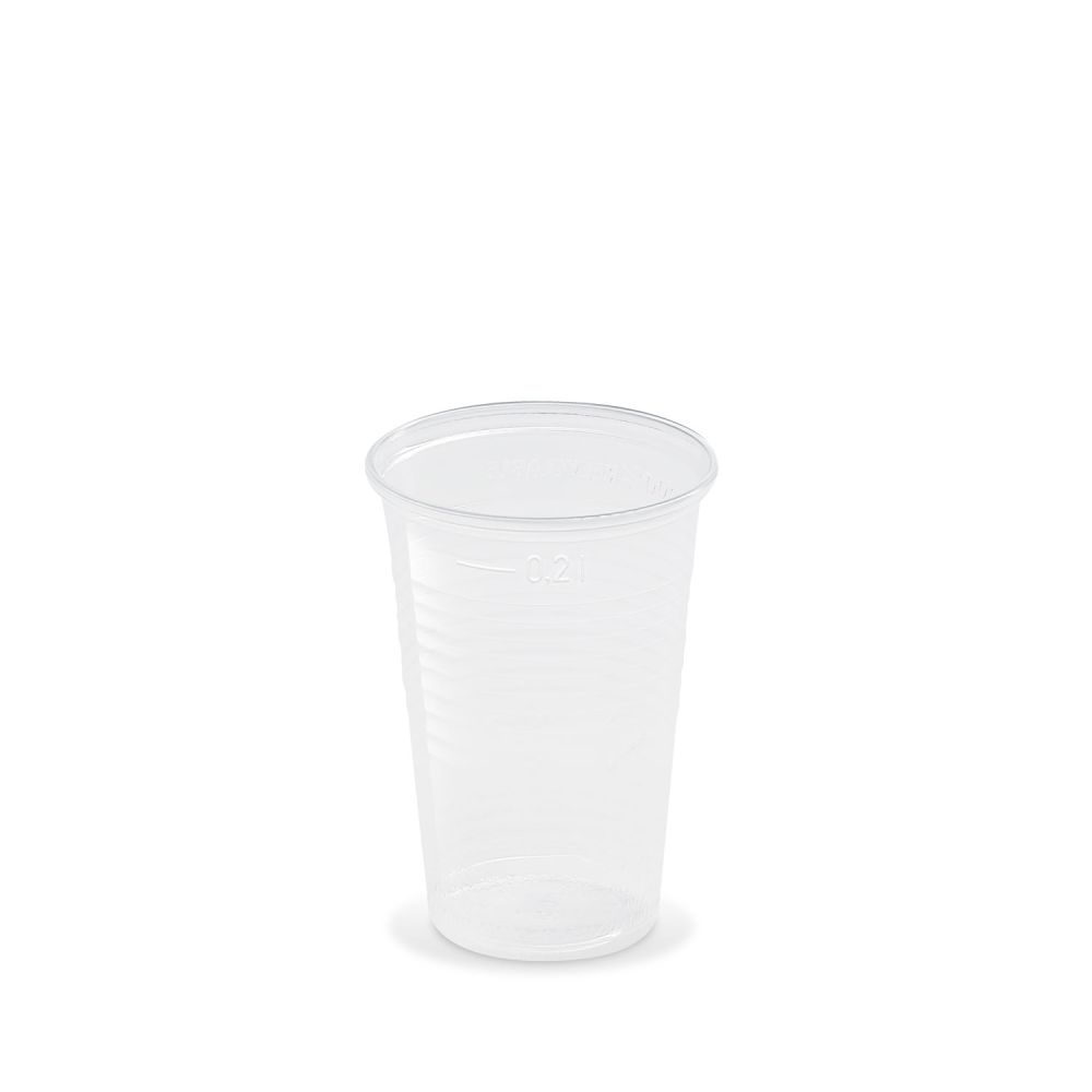 Kelímek (PP) průhledný Ø70mm 0,2L [100 ks]