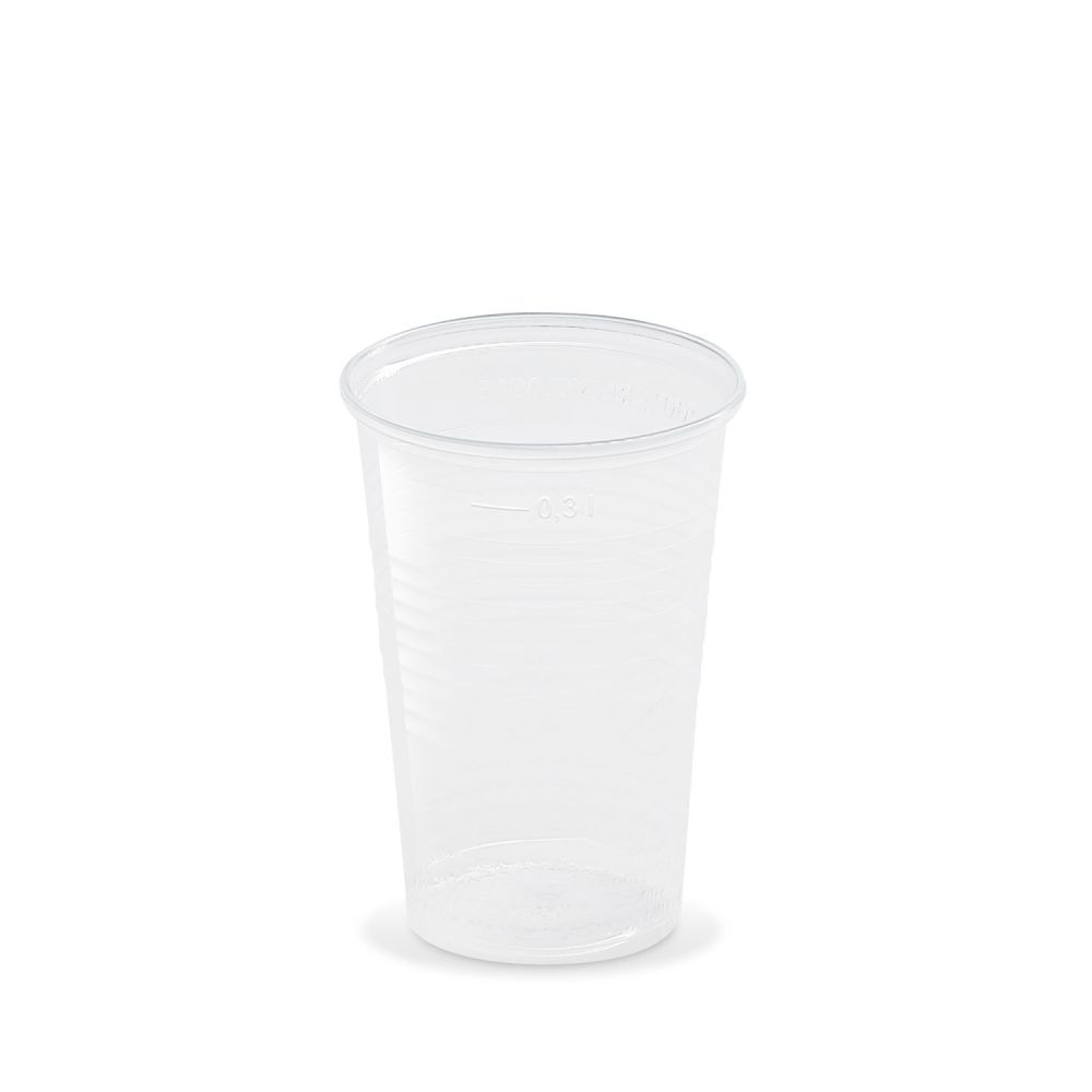 Kelímek (PP) průhledný Ø78mm 0,3L [100 ks]