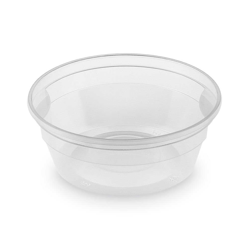 Miska (PP) průhledná Ø127mm 350ml [50 ks]