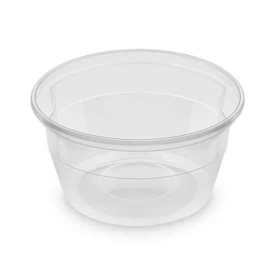 Miska (PP) průhledná Ø127mm 500ml [50 ks]