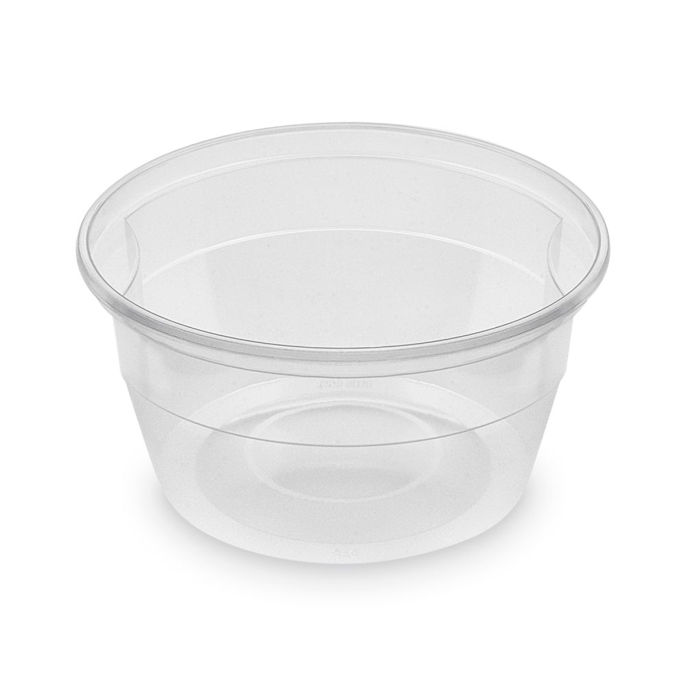 Miska (PP) průhledná Ø127mm 500ml [50 ks]