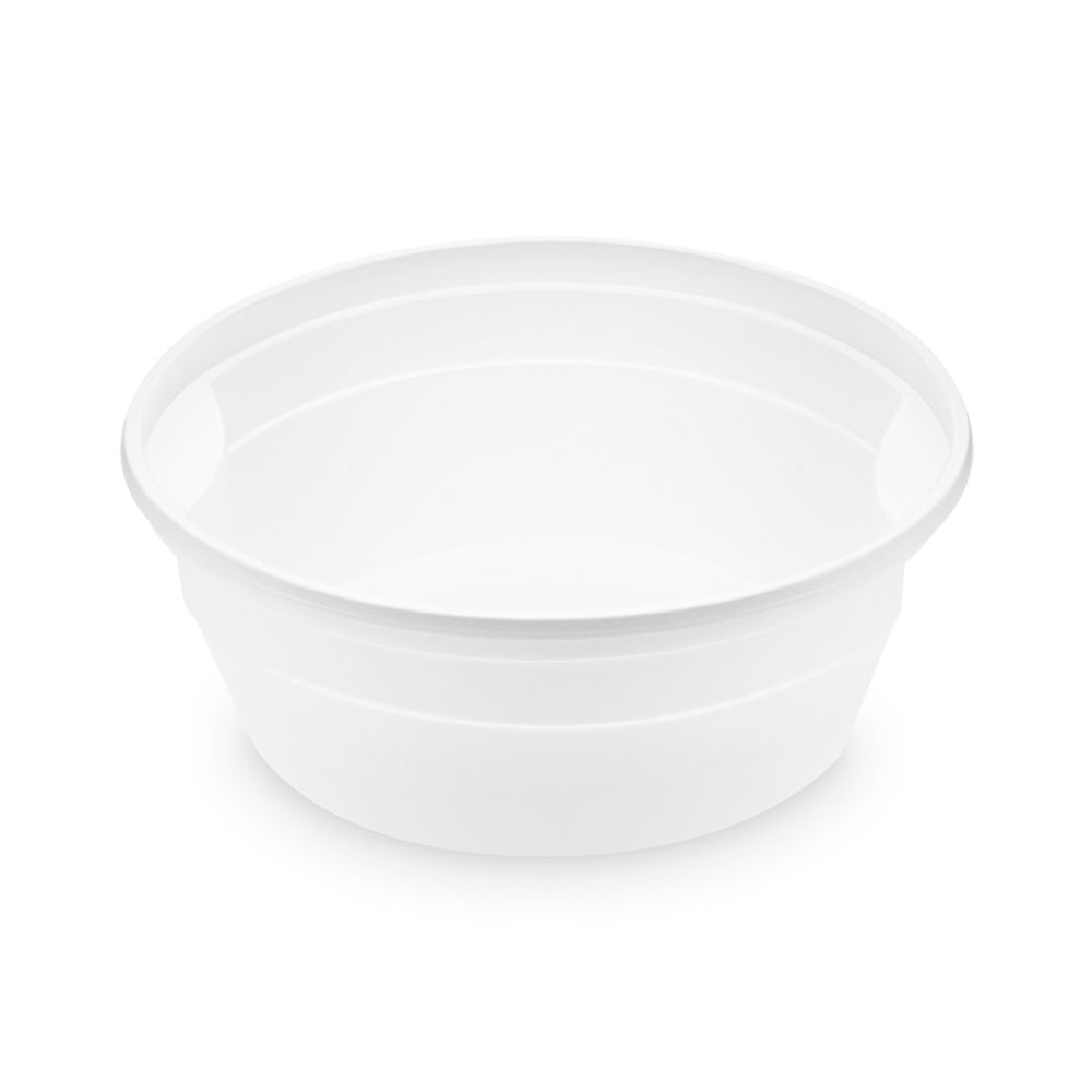 Miska (PP) bílá Ø127mm 350ml [50 ks]