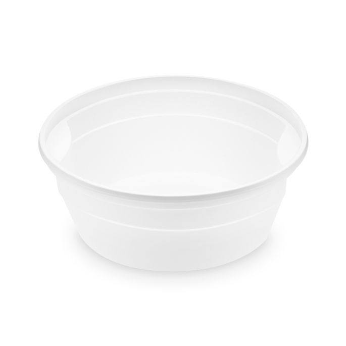 Miska (PP) bílá Ø127mm 350ml [50 ks]