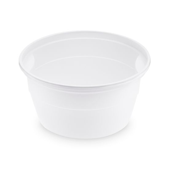 Miska (PP) bílá Ø127mm 500ml [50 ks]