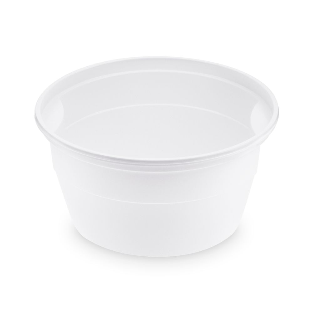 Miska (PP) bílá Ø127mm 500ml [50 ks]