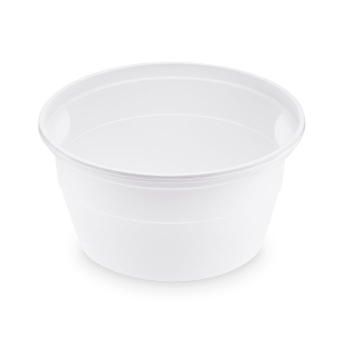 Miska (PP) bílá Ø127mm 500ml [50 ks]