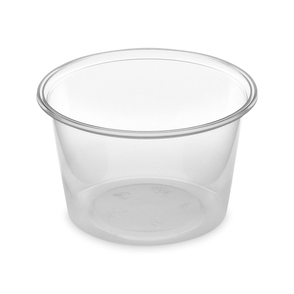 Dresinková miska (PP) Dressingboxx průhledná Ø70mm 100ml [50 ks]