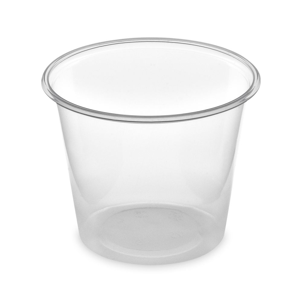 Dresinková miska (PP) Dressingboxx průhledná Ø70mm 125ml [50 ks]