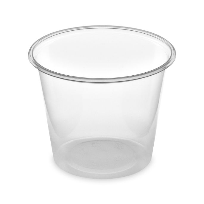 Dresinková miska (PP) Dressingboxx průhledná Ø70mm 125ml [50 ks]