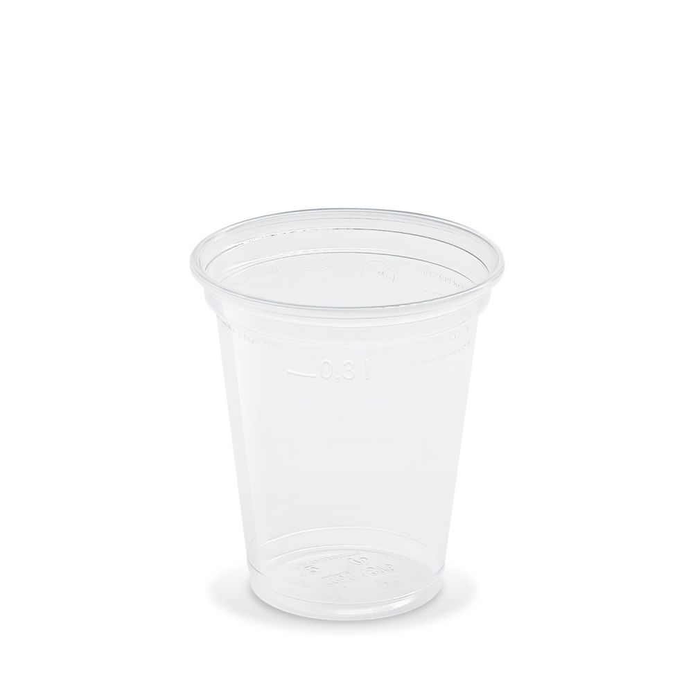 Kelímek (rPET) čirý Ø95mm 0,3L [50 ks]