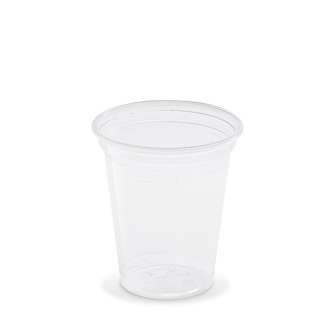 Kelímek (rPET) čirý Ø95mm 0,3L [50 ks]