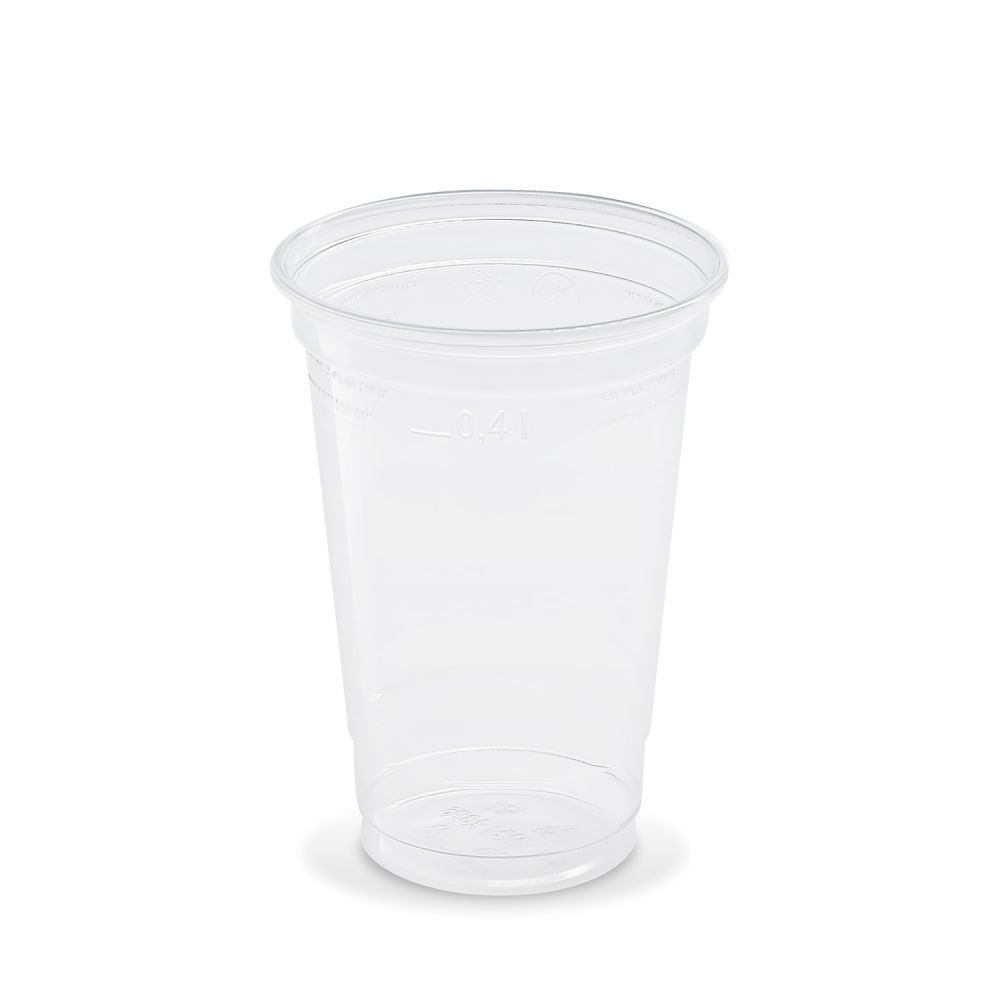 Kelímek (rPET) čirý Ø95mm 0,4L [50 ks]