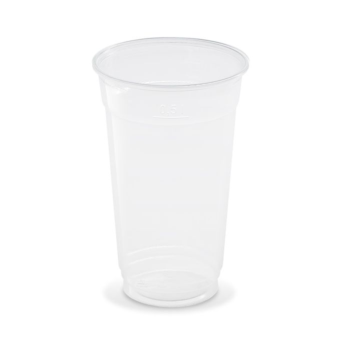 Kelímek (rPET) čirý Ø95mm 0,5L [50 ks]