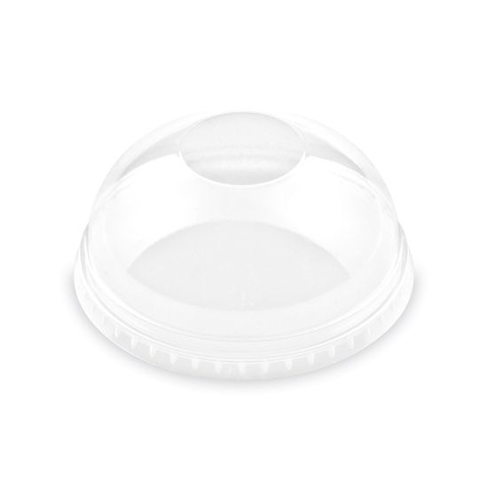 Víčko vypouklé (rPET) pro kelímek Ø95 mm [50 ks]