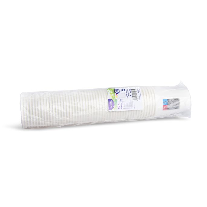 Papírový kelímek (FSC Mix/PE) bílý Ø80mm 280ml `0,2L/8oz/M` [50 ks]