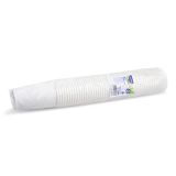 Papírový kelímek (FSC Mix/PE) bílý Ø80mm 330ml `0,3L/10oz/ML` [50 ks]