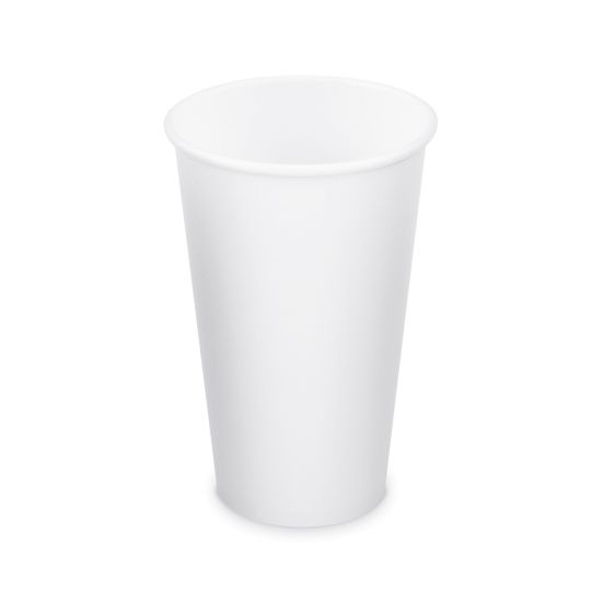 Papírový kelímek (PAP/PE) bílý Ø90mm 510ml `0,4L/16oz/XL` [50 ks]