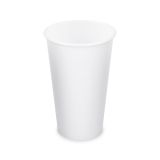 Papírový kelímek (PAP/PE) bílý Ø90mm 510ml `0,4L/16oz/XL` [50 ks]