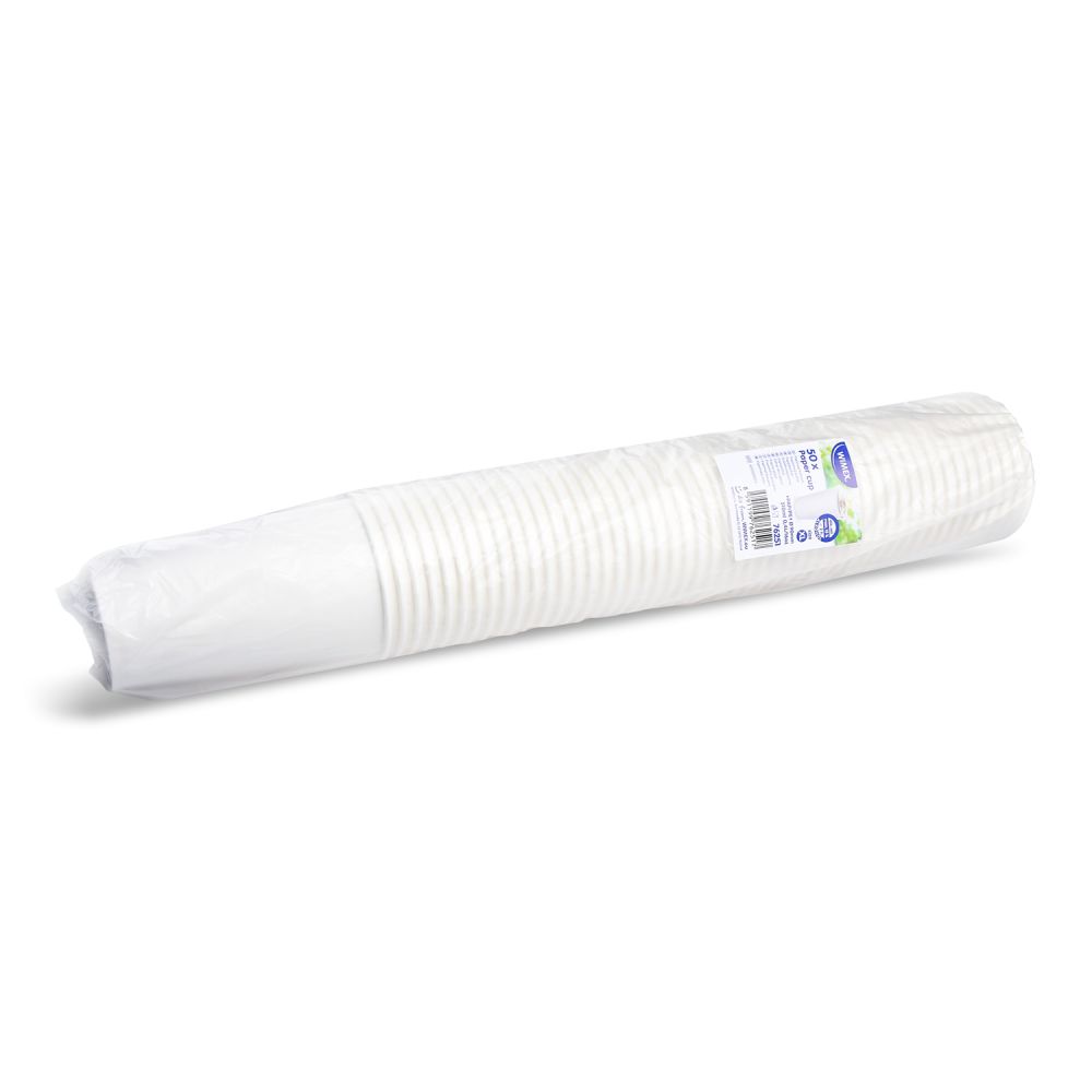 Papírový kelímek (PAP/PE) bílý Ø90mm 510ml `0,4L/16oz/XL` [50 ks]