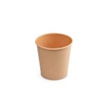 Papírový kelímek (PAP/PE) kraft Ø62mm 110ml `0,08L/4oz/XS` [50 ks]