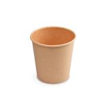 Papírový kelímek (FSC Mix/PE) kraft Ø73mm 200ml `0,18L/7oz/S` [50 ks]