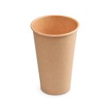 Papírový kelímek (FSC Mix/PE) kraft Ø90mm 510ml `0,4L/16oz/XL` [50 ks]