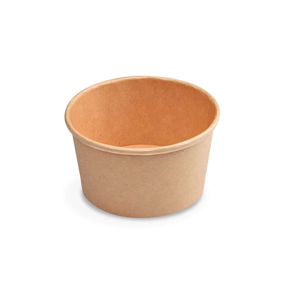 Papírová miska (FSC Mix/PE) kraft Ø115mm 350ml `S` [50 ks]