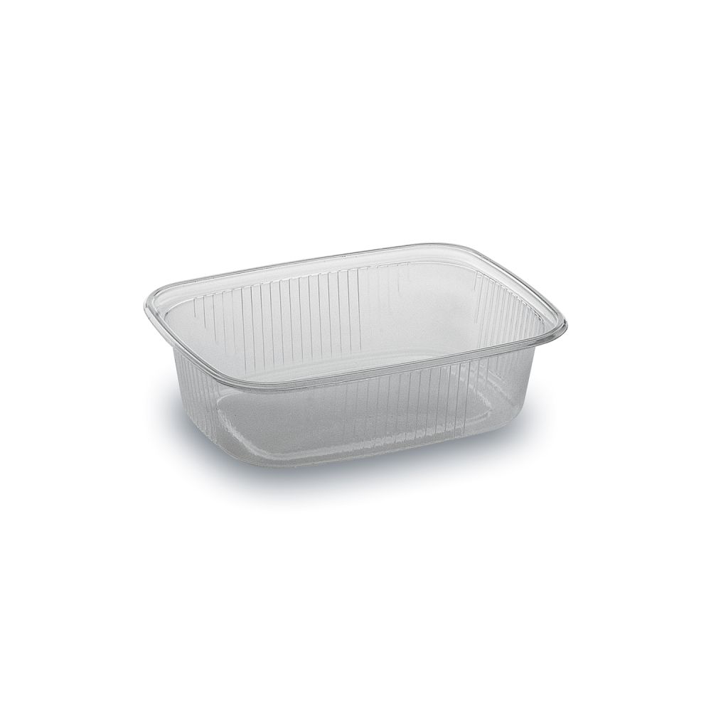 Miska (PP) hranatá průhledná 108 x 81 mm 150ml [100 ks]