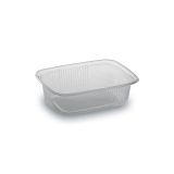 Miska (PP) hranatá průhledná 108 x 81 mm 150ml [100 ks]