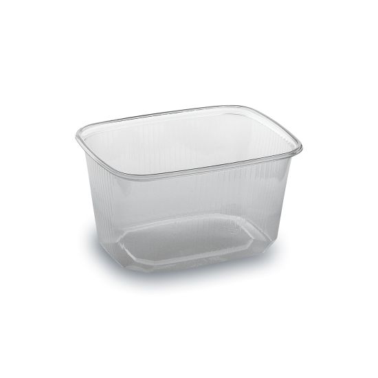 Miska (PP) hranatá průhledná 108 x 81 mm 300ml [100 ks]