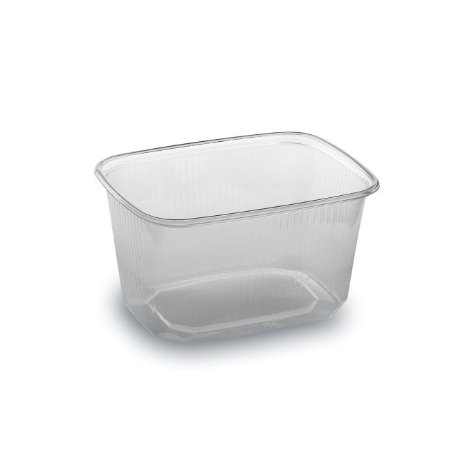 Miska (PP) hranatá průhledná 108 x 81 mm 300ml [100 ks]