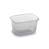 Miska (PP) hranatá průhledná 108 x 81 mm 300ml [100 ks]