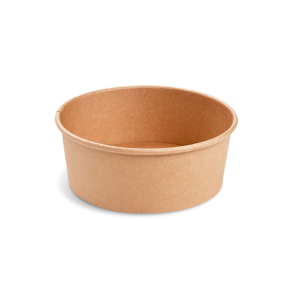 Papírová miska (PAP FSC Mix/PE) kraft Ø150mm 750ml [50 ks]