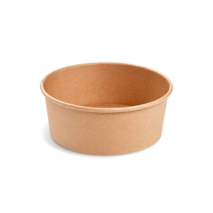 Papírová miska (PAP FSC Mix/PE) kraft Ø150mm 750ml [50 ks]