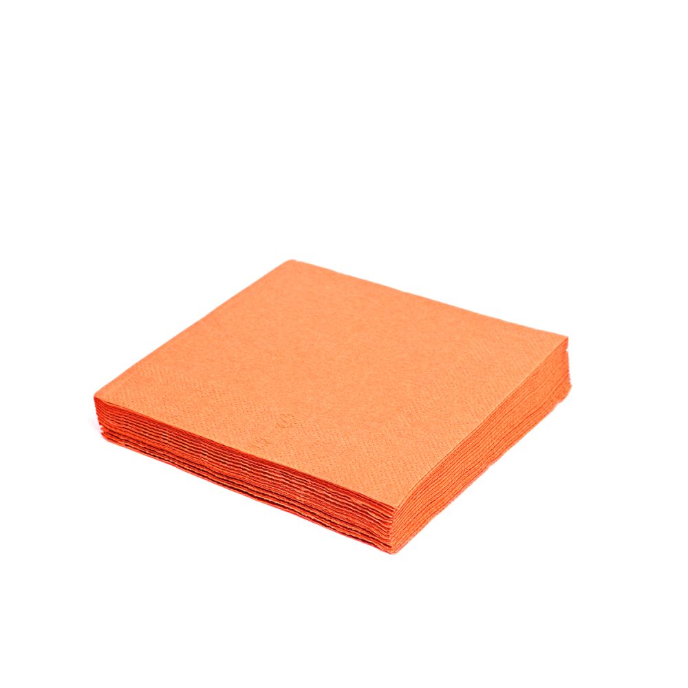 Ubrousek (PAP FSC Mix) 2vrstvý oranžový 33 x 33 cm [250 ks]