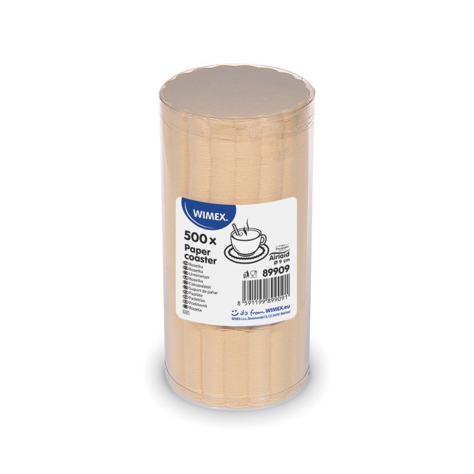 Rozetka (PAP-Airlaid FSC Mix) PREMIUM béžová Ø9cm [500 ks]