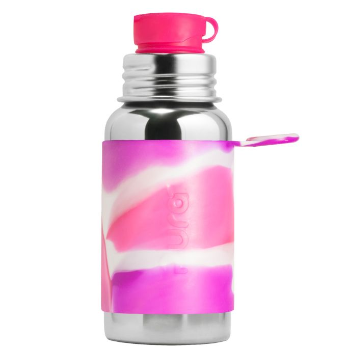 Pura® nerezová fľaša so športovým uzáverom 550ml Mint