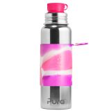 Pura® nerezová fľaša so športovým uzáverom 850 ml aqua