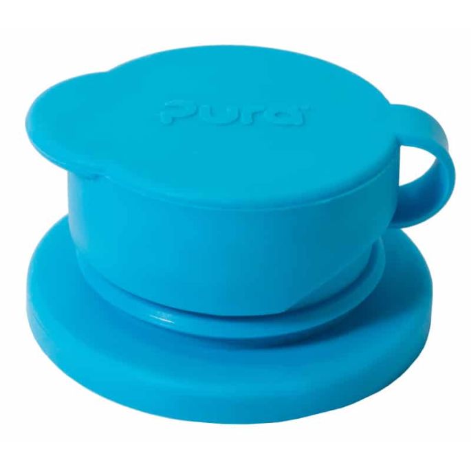 Pura® nerezová fľaša so športovým uzáverom 850 ml zelená