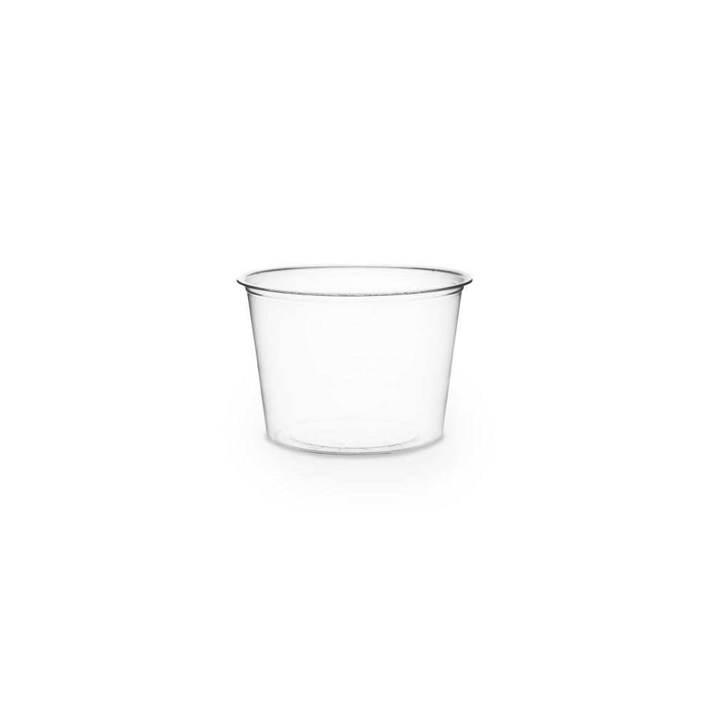 Kelímok na omáčku/dressing z PLA 100-120 ml/4oz 100 ks + viečko